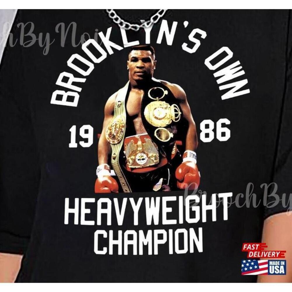Style Mike Tyson Shirt Iron Tshirt Classic